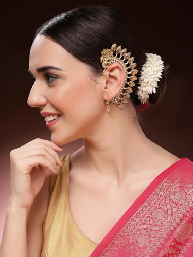 Image of Shining Diva Fashion Stylish Traditional Fancy Ear Cuff Earrings For Women and Girls