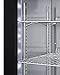 Summit Appliance Shallow Depth 15 in. 23-Bottle Wine or 40-Can Beverage Cooler in Stainless Steel- ASDG1521V1
