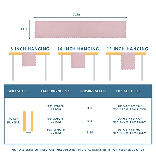 Winotic ZQ001 Table Runner 13 X 72 Inches Long thumb #5