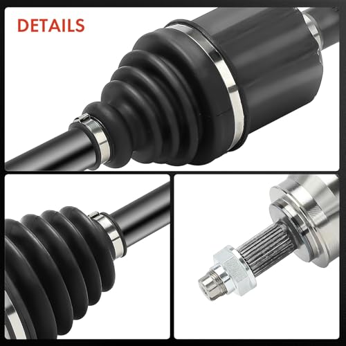 Frankberg Antriebswelle Achswelle Vorne Kompatibel mit 500X 334 2014-2024 Renegade SUV B1 BU BV 2014-2024 Replace# 51959852