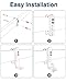 MEPARERI 2PCS Sway Control Brackets for Equalizer Weight Distribution Hitch,Fits 3