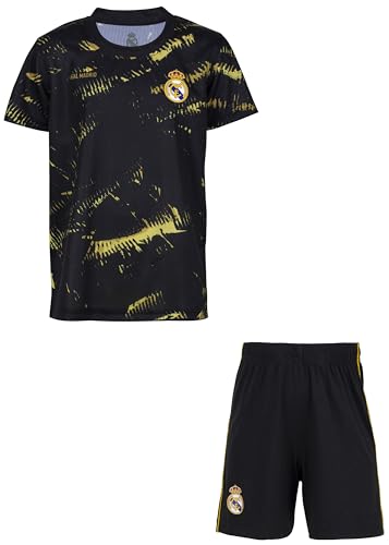 Real Madrid Maillot + Short Enfant garçon Real - Collection Officielle Football - 14 Ans