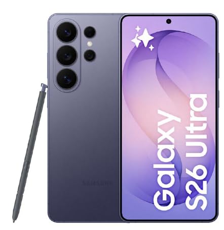 Samsung Galaxy S26 Ultra 5G SM-S948B Dual Sim 512GB Cobalt Violet (12GB RAM) - Dual Nano Sim + Esim