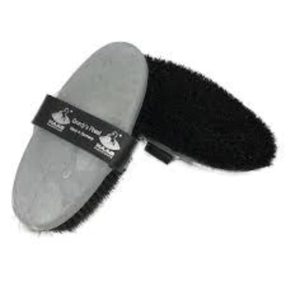 Desert Equestrian Brush Cowgirl White Tampico Oval Body Horse Coat Grooming 7.5