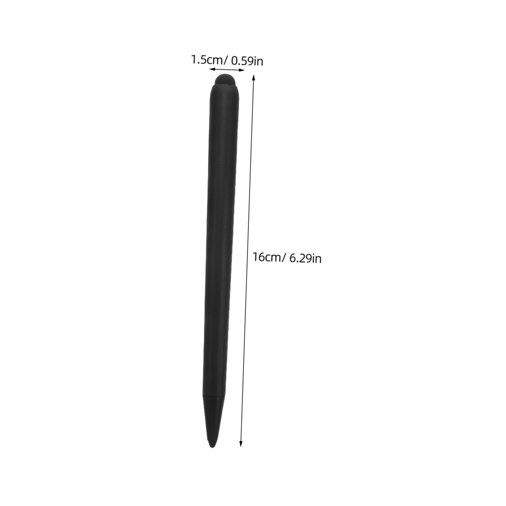 Stylet pour Écran Tactile Noir 2pcs à Double Pointe ABS Merci Enseignants | Usage pour Machine Pédagogique Tout-en-un, Précision Tactile, Confort D’utilisation, Réunion Business, Format Portable