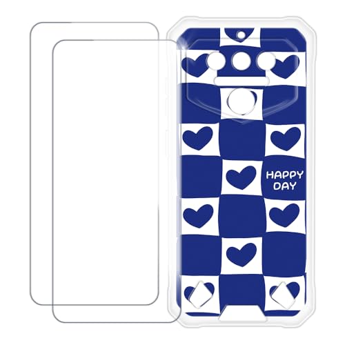 UOGNADGD Oukitel WP23 Plus �Ƃ̌݊������� �J�X�^���J���t���P�[�X�{�����K���X�ی�t�B����2���t�� ? �Ռ��z�������h�~ (���n�[�g)