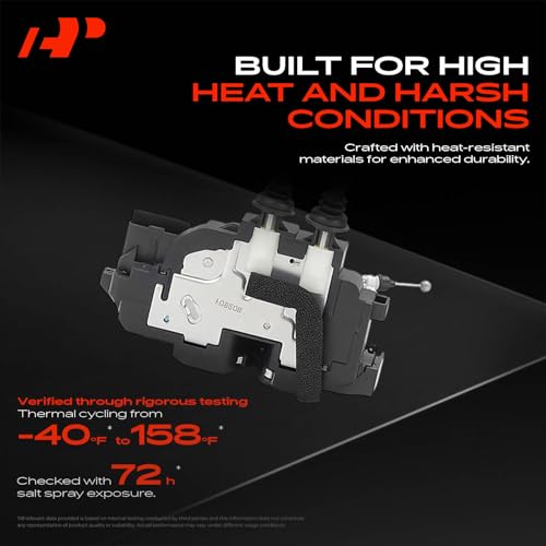 Image of A-Premium Front Right Passenger Side Door Lock Actuator | Compatible with Hyundai Veracruz 2007-2012 Sport Utility