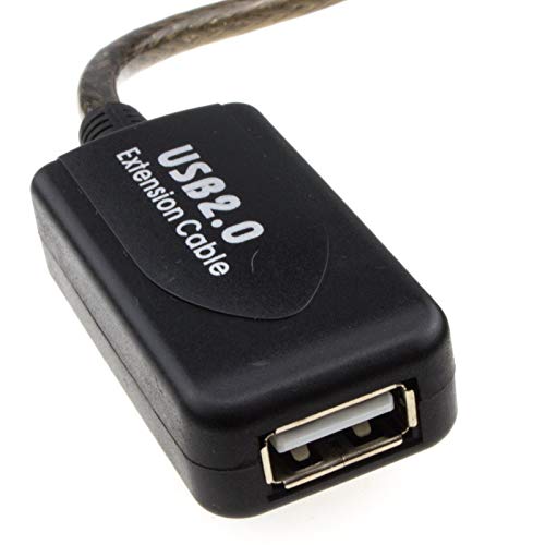 kenable USB 2.0 Active Repeater Extension Cable A Male to A Female Lead 10m Black - Image 3