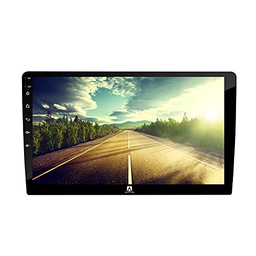 ADITION Android 9.0 Touch Screen Double Din Car Stereo Player with Navigation/GPS/WiFi/Apple Car Play/DSP/Bluetooth Full HD 1080P (2GB /32GB ROM) Compatible for eon