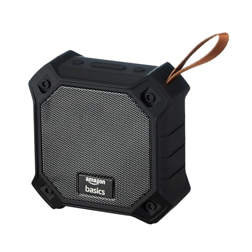 amazon basics 5W Bluetooth 5.3 Speaker, Upto 36 Hrs Playtime, Tru...