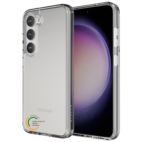 Image of Thermoplastic Polyurethane Slim Case for Samsung Galaxy S23,[Anti-Yellowing Technology] [Military Grade Drop Protection] Shockproof Hybrid Phone Case for Samsung Galaxy S23 5G-Crystal Clear