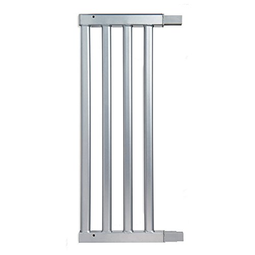 Munchkin&reg; Baby Gate Extension for Vibe and Luna Safety Gates, Silver, 11", Model MKSA0568