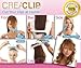 Original CreaClip Deluxe Package Hair Cutting Tools - As seen on Shark Tank - CreaClip Set & Scissors and Instruct. DVD Professional Home Haircutting Guide, Home Hair Cutting Clips for Bangs, Layers
