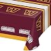 Trendware Washington Commanders Plastic Tablecloth, 3 ct