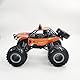 DF Models DF Jumbo Foot V2 Off-Roader 1:10 RTR (Länge x Breite x Höhe 430 x 280 x 260 mm, Gewicht 1400 g, ab 6 Jahren, Fahrzeugauto, Spielzeugtruck) 9945, Orange
