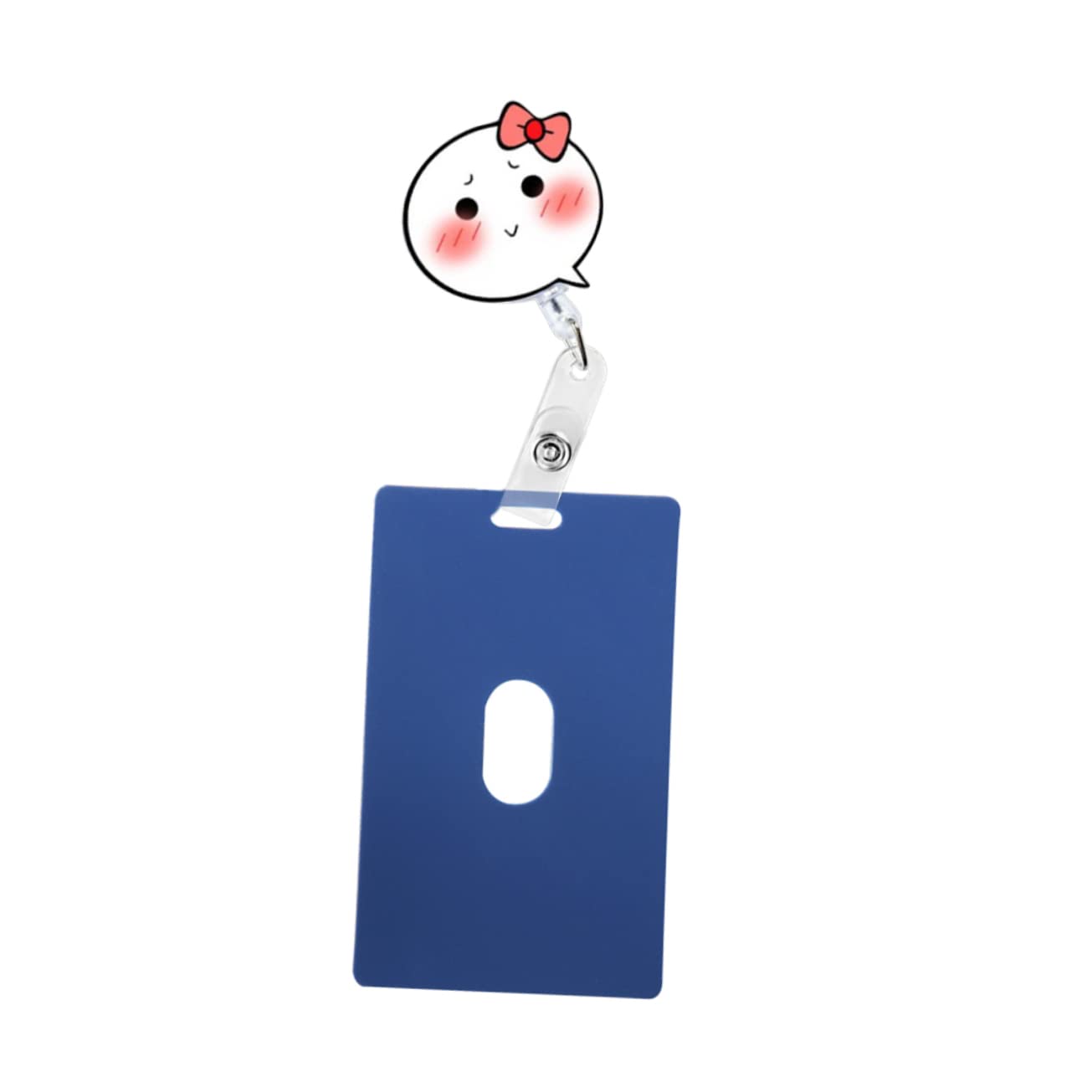 Lurrose 24pezzi Portabadge Retrattile Clip Girevole Holder Per Badge e Facile Per Uffici Scuole e