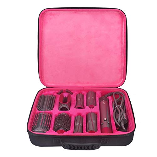 Envisioni Estuche Protector de Viaje Bolsa de Viaje para Herramienta de Peinado Dyson Airwrap, Negro