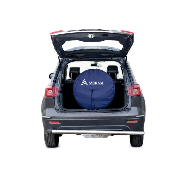 Image of Lifelong Polyester Tent for Camping - Dress Changing, Can be Hanged Anywhere with Portable Foldable Cloth Outdoor Bathroom Tent, Camp Toilet Rain Shelter, Height 182cm-(Navy Blue1 Person)