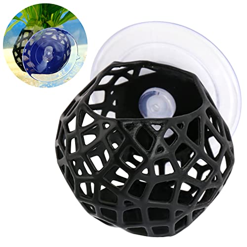 Aquarium Plant Holder with Suction Cups Black