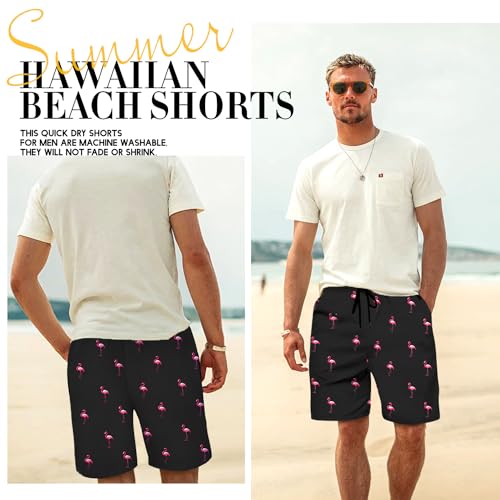 Lzzidou Men's Swim Trunks Mesh Lining Bathing Suit Quick Dry Board Shorts3