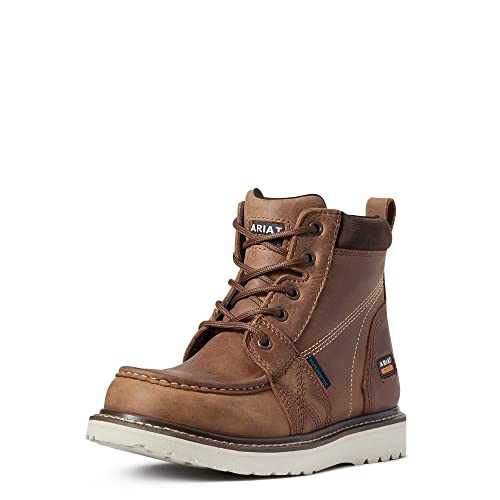 Image of ARIAT Women's Rebar Wedge Moc Toe Waterproof Work Boot