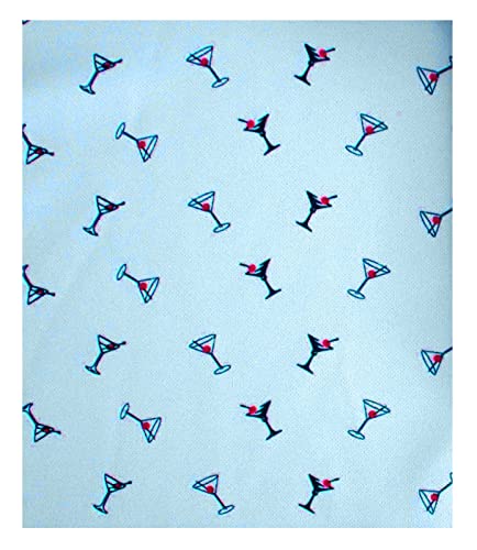 Men's Manhattan Athletic Performance Golf Polo- Oxford Blue/Mulberry2