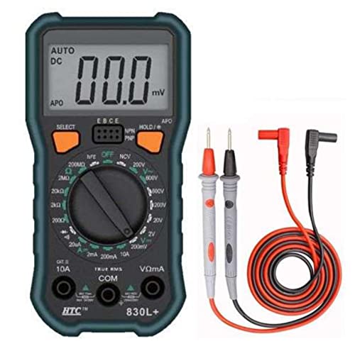 HTC Instrument HTC-830L+ Digital Multimeter-TRMS with 2000 Counts and 1 Year Warranty Digital Multimeter (Green 2000 Counts) (B0BG47FPCN) Amazon Price History, Amazon Price Tracker