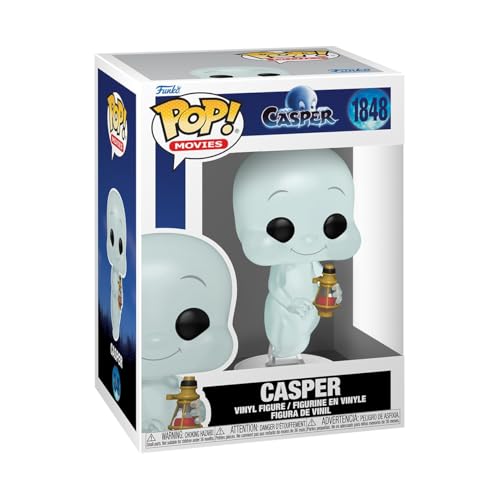 Funko Pop! Movies: Casper McFadden 30th – Casper McFadden - 1/6 de Probabilidades de Obtener la RARA Variante Chase - Casper (1995) - Figura de Vinilo Coleccionable - Idea de Regalo - Horror Fans