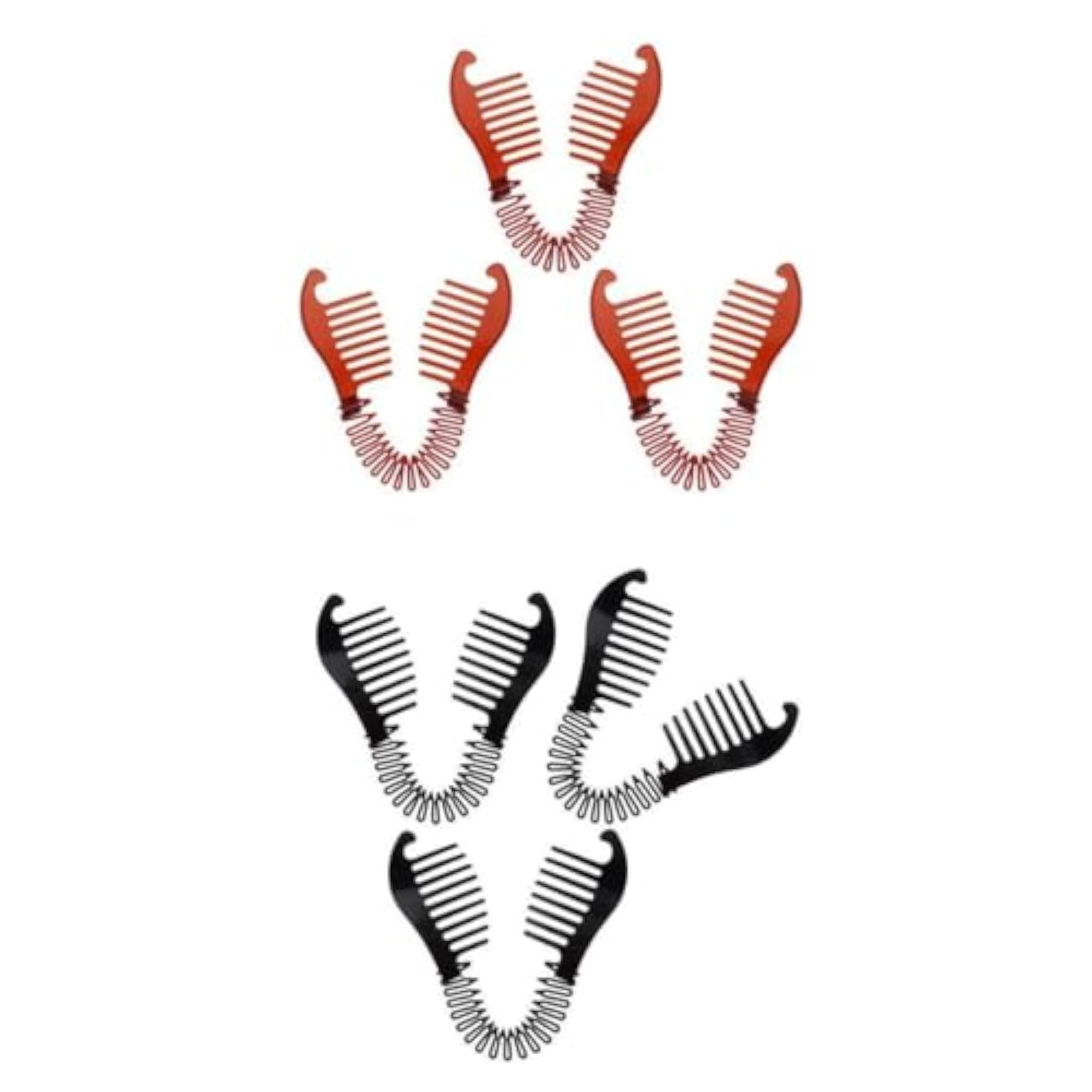 6pcs Updo Hairstyling Clip Bun Donut Twist Accessories
