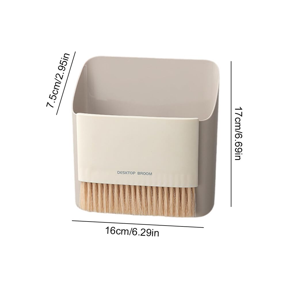 Desktop Cleaning Broom and Dustpan Non-Imported Set for Small Student Supplies (Type 3)