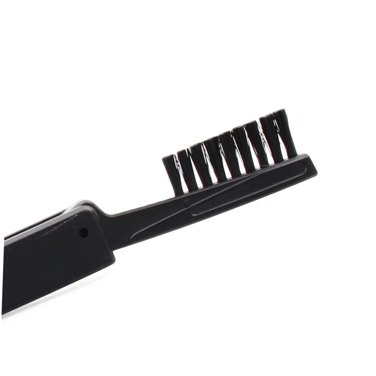 NOLITOY Double-ended Eyebrow Brush Folding Eyebrow Comb Eyelash Comb Makeup Brush for Lady Material Easy Travel