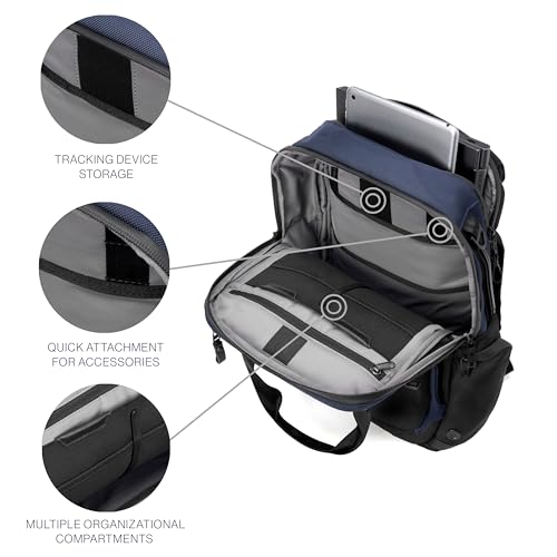 Travelpro Altitude Medium Expandable Travel Laptop Backpack 25-30L, 16 Inch Laptop, Water Resistant, Work, Business, Men and Women, Aviator Navy - Image 4