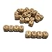 Beech Alphabet Letter Beads 100pc 12mm Square Shape Beech Wood Letter Beads Necklace Accessory DIY Jewelry Beads