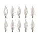 Livex Lighting 920207X60 Filament LED Bulbs, Clear Glass