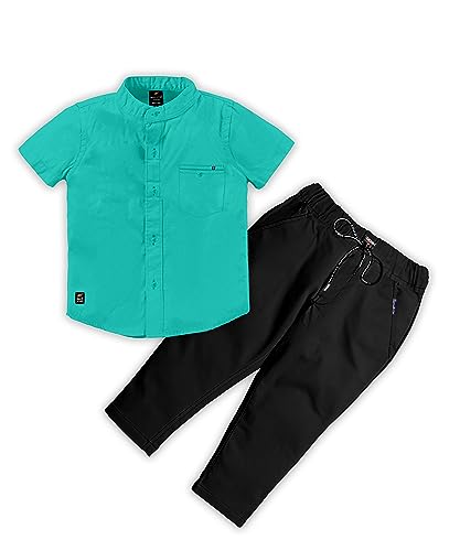 Image of BRUCEWANE Kids Shirt And Trouser Combo Set