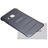 Akkudeckel für Samsung Original für Samsung Galaxy Xcover 3 G388F Back Cover Rückwand mit mungoo Displayputztuch