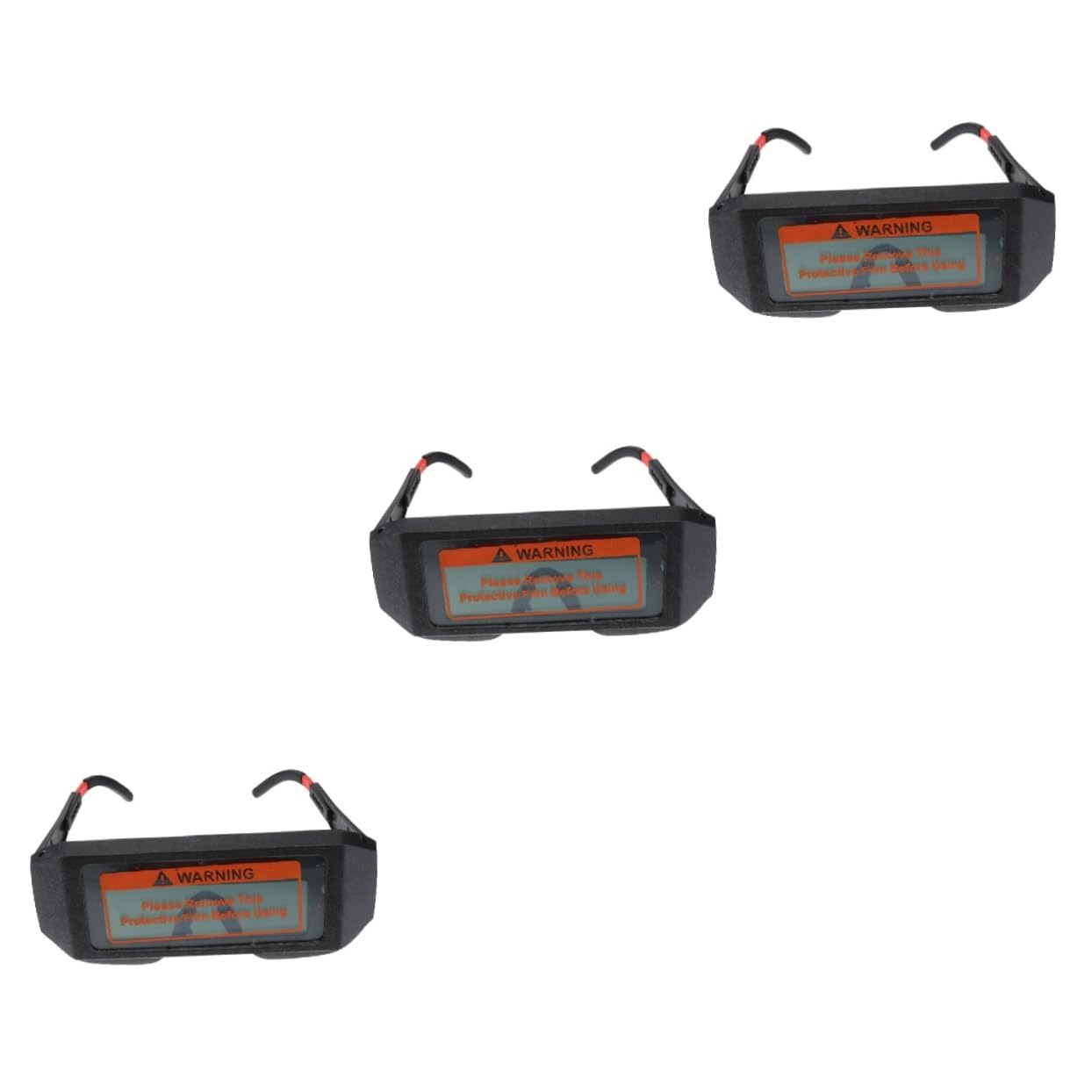 Angoily 3stücke Auto-dunkelung Schweißbrille Mit Verstellbarem Filter Uv-schutz Anti-blendung Für Sicheres Schweißen Langlebig Und Für Professionelle Schweißer Und Hobbyisten