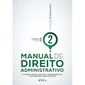 Capa do livro Manual de Direito Administrativo - Volume 2 - 3ª Ed - 2022: Funções Administrativas, Intervenção na Propriedade e Bens Estatais