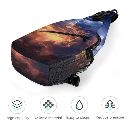 Bolso Crossbody Sling Casual para Senderismo y Viaje miniatura 5