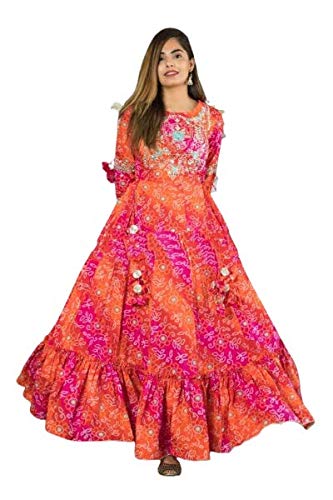 anarkali neck pattern