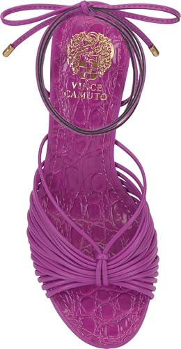 Image of Vince Camuto Lory Ankle Wrap Kitten Heel Sandals