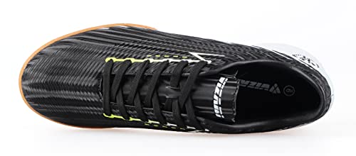 Vizari Men's Tesoro Id Indoor Soccer/Futsal Shoes | For Teens And Adults (Black/White, Us_Footwear_Size_System, Adult, Men, Numeric, Medium, Numeric_12) #TOP5