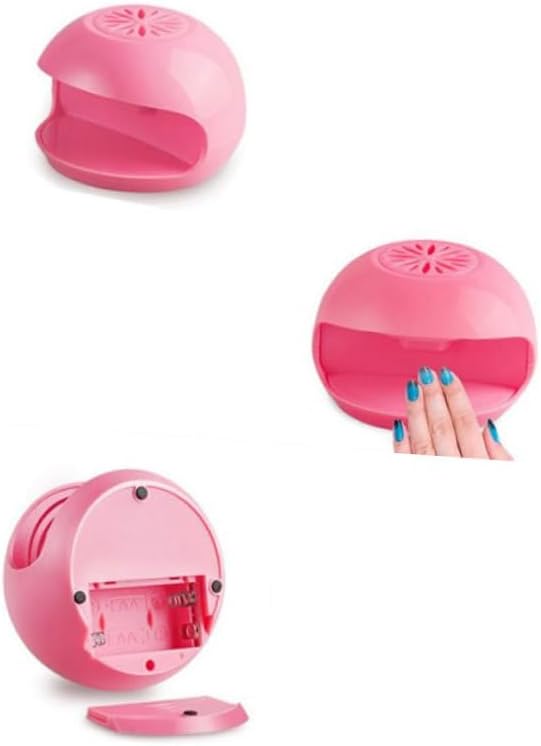 WOONEKY Touch Type Professional Nail Dryer Fans Powerful Manicure Salon Tools Nail Art Tools Without Battery for Gel Light Uv