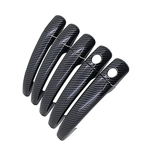 Couverture poignées porte Citroën Jumpy protection robuste en carbone brillant anti-UV