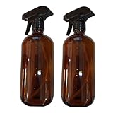Happyyami 2Piezas Botella de Spray Vacía de Dispensadores de Cosméticos de Plástico Reutilizables Jabón Detergente y Ligero y Práctico