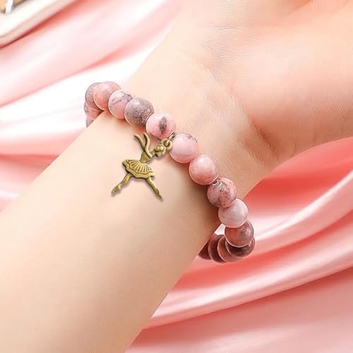 Image of Long tiantian Bodhi Fidget Bracelet for Women Natural Mudi Bodhi Seed Stretch Bracelets Protection Healing Jewelry Anxiety Relief Items