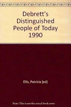 Hardcover Debrett"s Distinguished People of Today 1990 Book