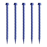 Applicazione versatile: adatti per varie attività all'aperto come escursioni, campeggio e avventura, questi chiodi per pavimenti possono essere utilizzati su spiagge, fango, erba e molto altro ancora.