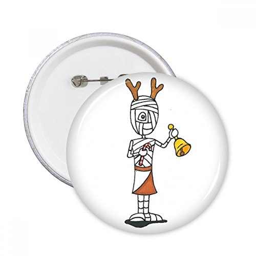 Badge Pins à béquille ronde fixation solide décoration vêtements 5 pièces multicolores