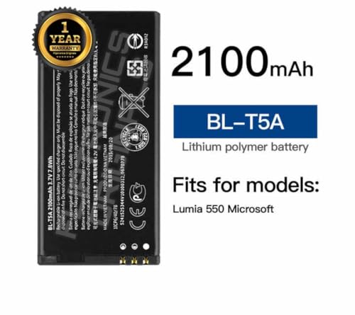 Image of BL-T5A Battery for Nokia Microsoft Lumia 550 730 735 738 RM1038 RM1040 Battery with 1 Year Warranty****(X238)